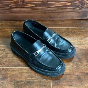 Zara Black Loafers